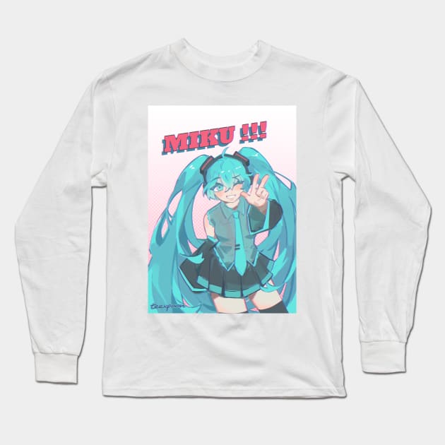 miku Long Sleeve T-Shirt by teexpoon